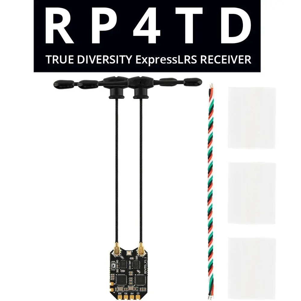 RP4TD ExpressLRS 2.4GHz True Diversity Receiver